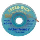 Soder-Wick Rosin Sd .030" ESD 5' Spool, 10-pack VacuPak Can redirect to product page